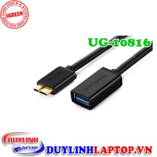 Cáp OTG Micro B to USB 3.0 chính hãng UGREEN 10816 - Cáp OTG Micro B to USB 3.0 chất lượng cao