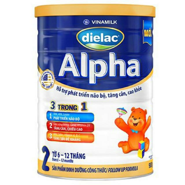 Sữa bột Dielac Alpha 2 - 900g