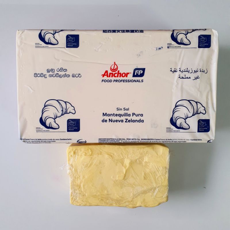 Bơ Lạt Anchor 500gr/1kg ( Cắt từ Tảng 5kg )
