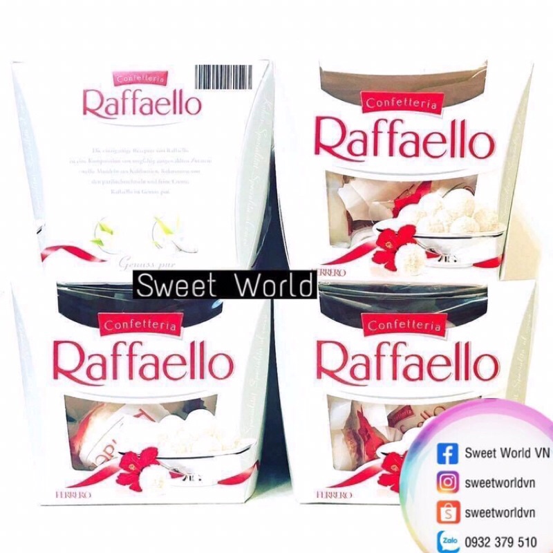 Socola dừa Raffaello - Đức