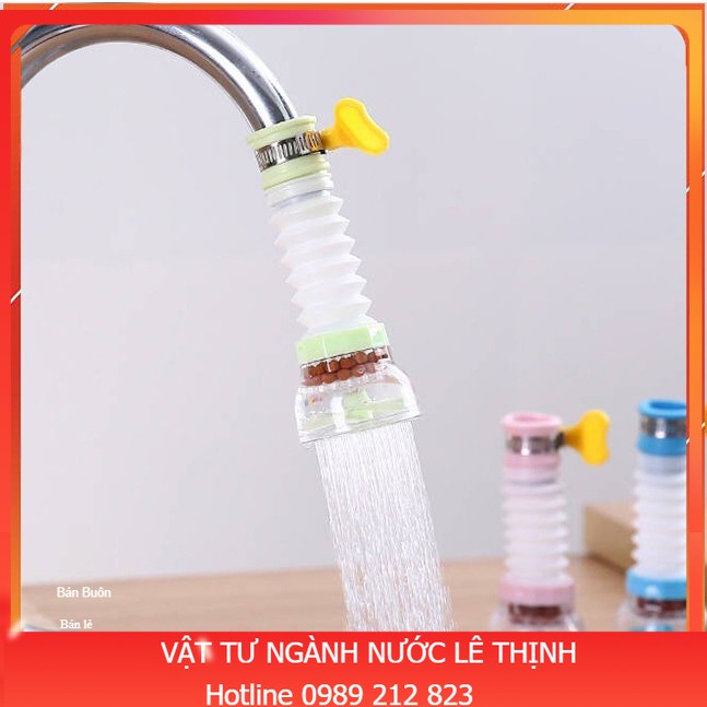Đầu Vòi Nối Rửa Bát Tăng Áp Lò Xo Xoay 360 Độ Vòi Nước 360 Độ Cho Bồn Rửa Chén