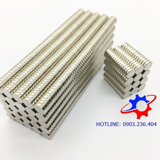 10 VIÊN NAM CHÂM DẸT KÍCH THƯỚC 8X1.5MM MẠ NIKEL