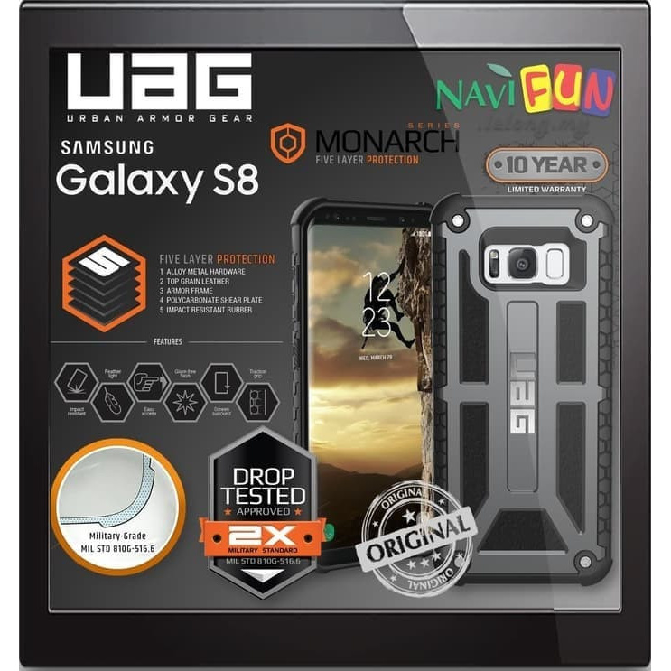 Ốp Điện Thoại Chống Sốc Uag Monarch Cho Iphone 7 Plus / Iphone 8 Plus