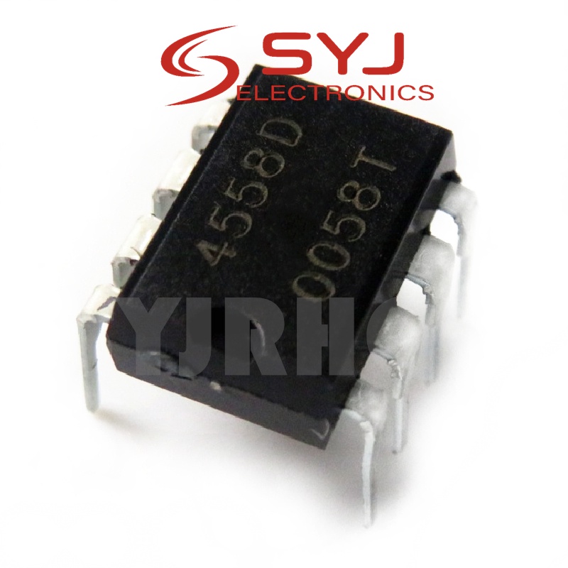 Bộ 10 Linh Kiện Điện Tử NJM4558D DIP8 NJM4558 DIP NJM4558DD JRC4558D JRC4558 RC4558 RC4558P