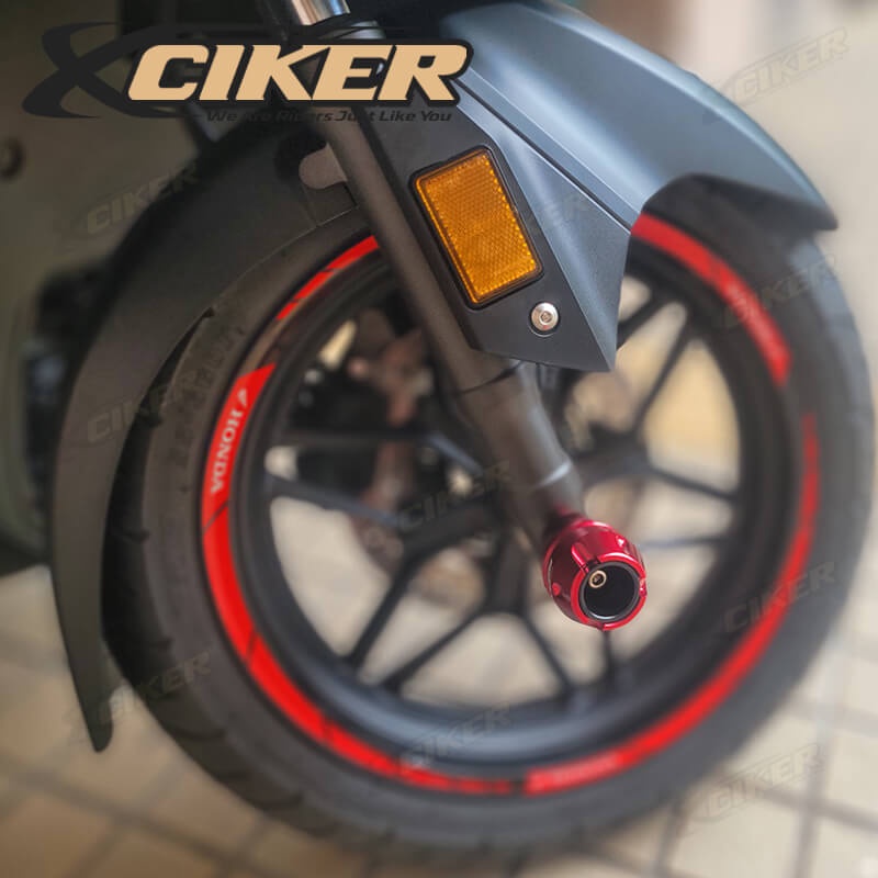 Nắp Trượt CNC Bảo Vệ Trục Bánh Xe Trước Cho Xe Mô Tô HONDA ADV160 ADV150