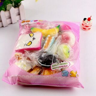 Combo 20 squishy 4-7-10cm