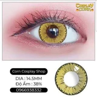 Lens cosplay demon - kính áp tròng cosplay nhiều màu đủ độ cận 0-8 lệch màu lệch độ