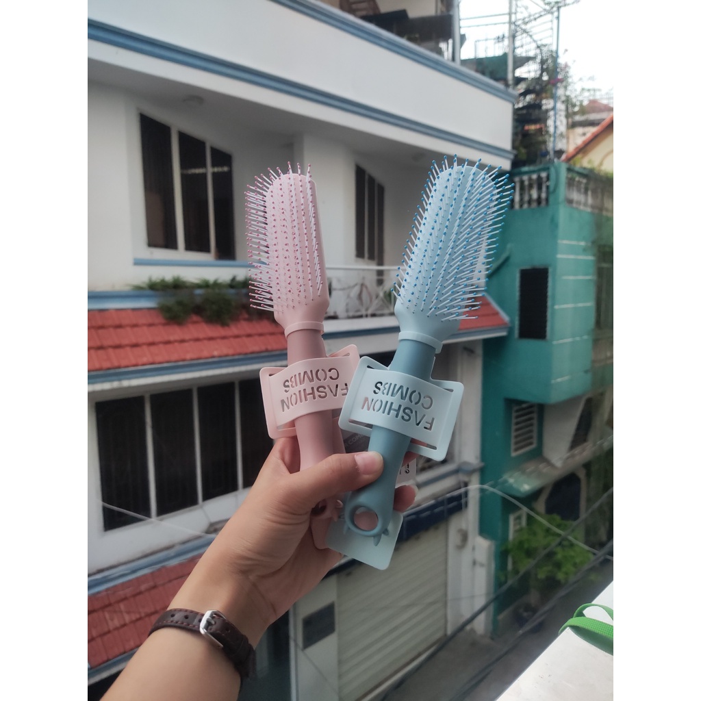 Lược Gai Đầu Gấu Chải Tóc Rối, Massage Đầu, Tạo Kiểu Fashion Combs