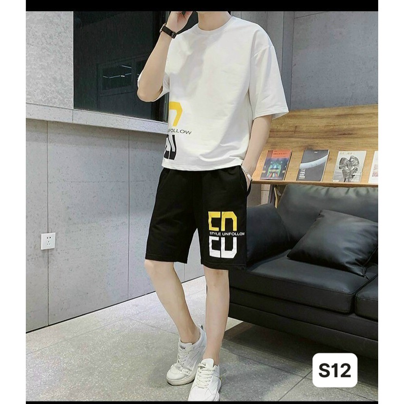 Đồ Bộ Thể Thao Nam 🍁FREESHIP🍁 Đồ Bộ Nam Cao Cấp  Mặc Ở Nhà Phong Cách  Mùa Hè HU79 | BigBuy360 - bigbuy360.vn