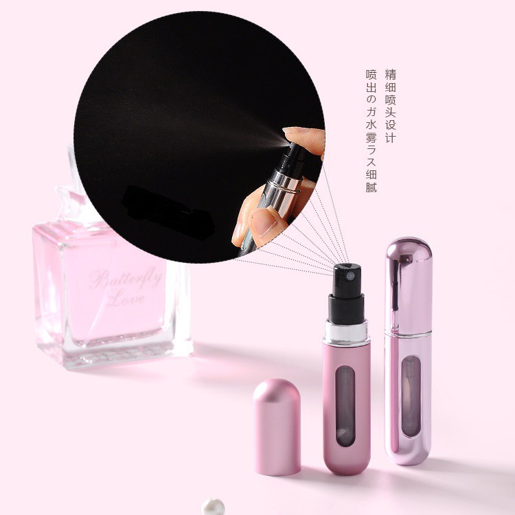 Lọ chiết nước hoa, ống chiết tự động dạng xịt đa năng 5ml | Thế Giới Skin Care