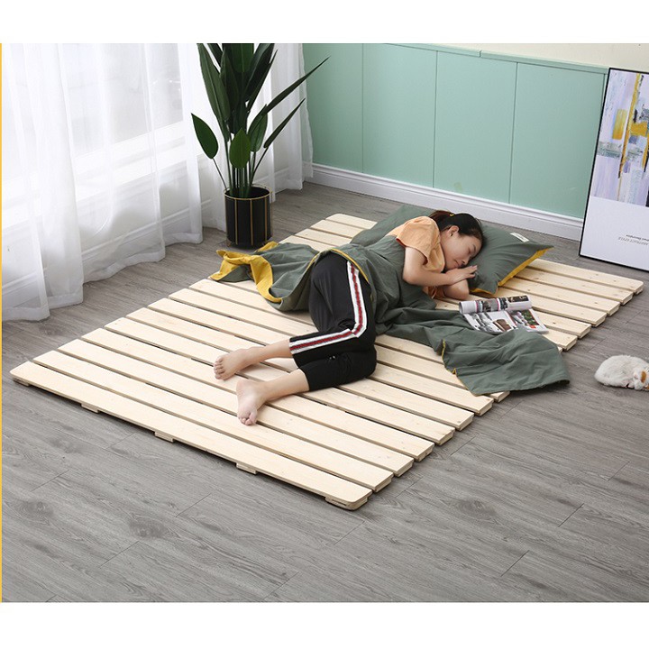 Giường cuộn gỗ thông nhập khẩu mùi thơm tự nhiên 60cm - 80cm - 120cm - 150cm - 180cm
