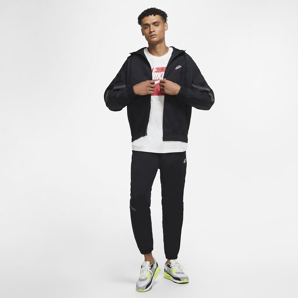 [HÀNG_CHÍNH_HÃNG] BỘ THỂ THAO NIKE WINDRUNNER + ĐEN