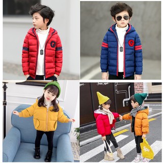 [HÀNG MỚI VỀ] Áo phao cho bé trai, bé gái 8-35KG. Chất liệu phao trần bông, mềm nhẹ, ấm áp, chắn gió tốt