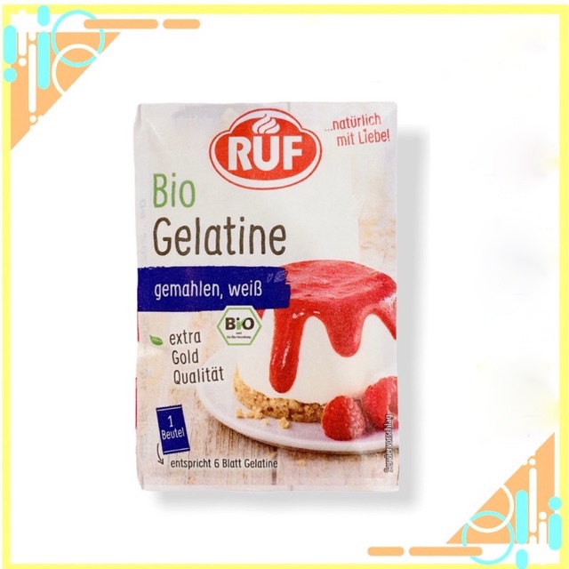 Gelatine Hữu Cơ RUF