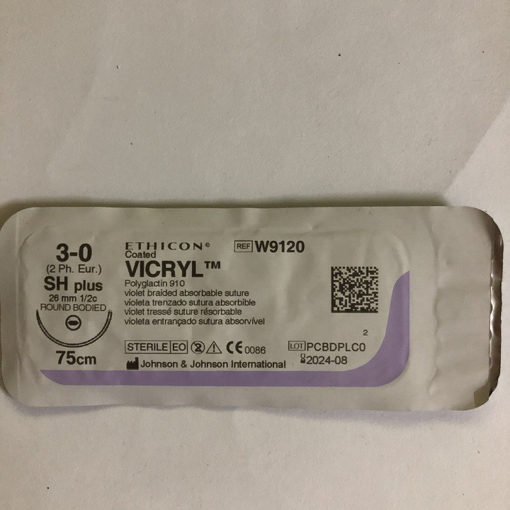 Chỉ phẫu thuật thẩm mỹ Vicryl 3/0