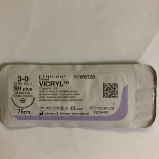 Chỉ phẫu thuật thẩm mỹ Vicryl 3/0