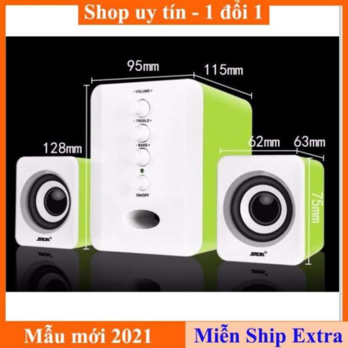 Bộ Loa Máy Tính Usb Kaw D202 2020 giá Rẻ Âm Thanh Sống Động