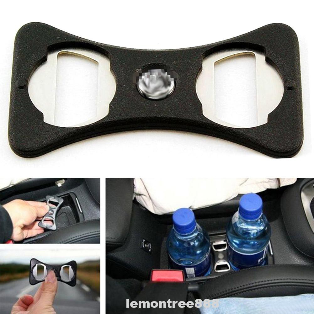 Eco-friendly Manual Lightweight Useful Stainless Steel Cup Holder Divider Safety Buckle Bottle Opener