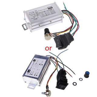 Bộ điều khiển tốc độ động cơ DC DC 12V 24V 36V 48V PWM PWM khởi động mềm có thể đảo chiều