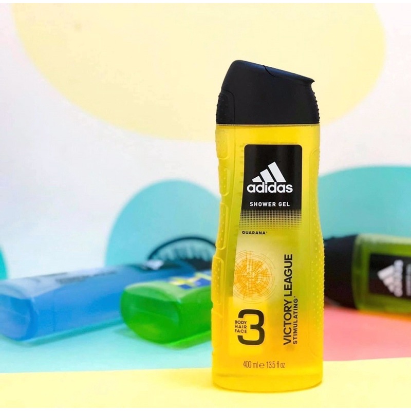 SỮA TẮM NAM ADIDAS 3IN1 BODY HAIR FACE