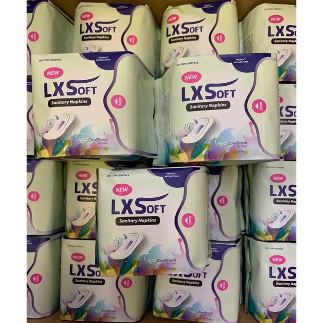 LXSoft  Băng vệ sinh hàng ngày bạc hà ( 20 miếng ) 155mm
