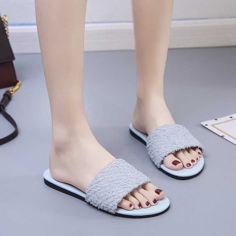 XIELUAIZTA Xăng đan Nữ Đế Bệt Thời Trang Đi Biển Mùa Hè 02107