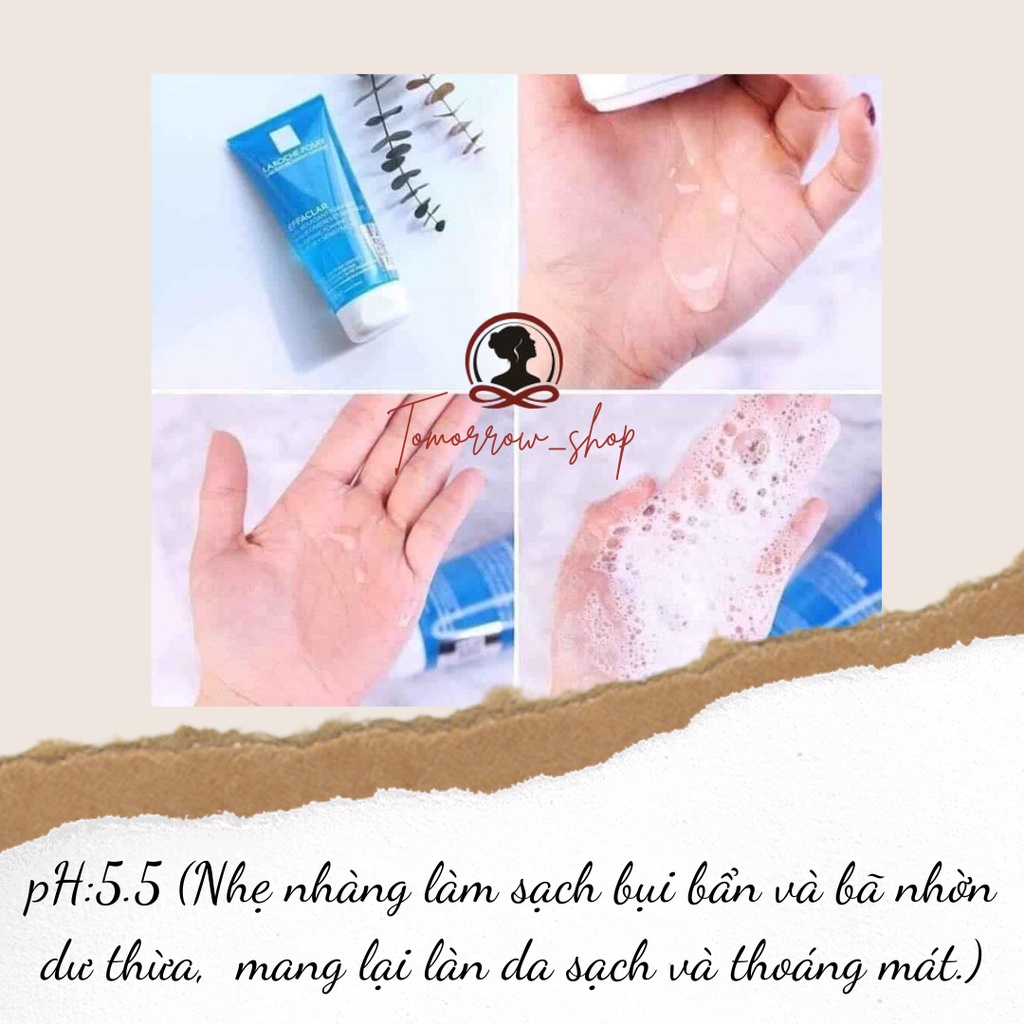 Sữa rửa mặt La Roche Posay Effaclar Purifying Foaming Gel và Micro-peeling Purifying50ml