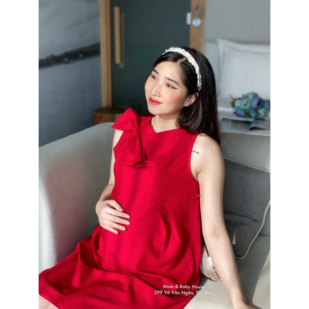Đầm bầu thiết kế đuôi cá mã DB879