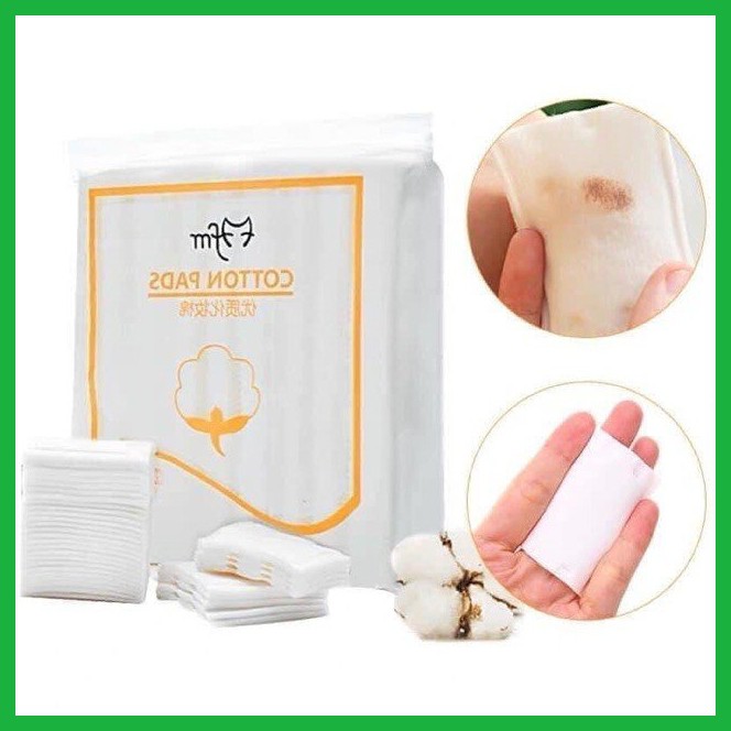 Bông tẩy trang 3 lớp không sơ Cotton Pads 222 miếng