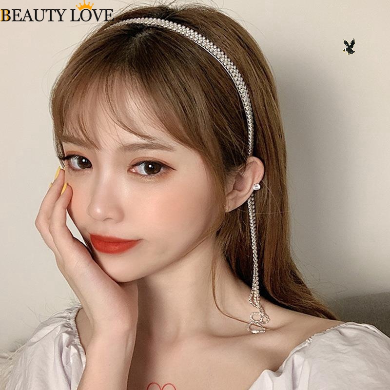 Cài Tóc Đính Đá Pha Lê Lấp Lánh Thanh Lịch Dành Cho Nữ