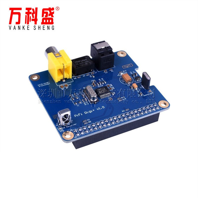 Raspberry Pi 3/2 thay thế HIFI DiGi + card âm thanh kỹ thuật số I2S SPDIF WM8804G