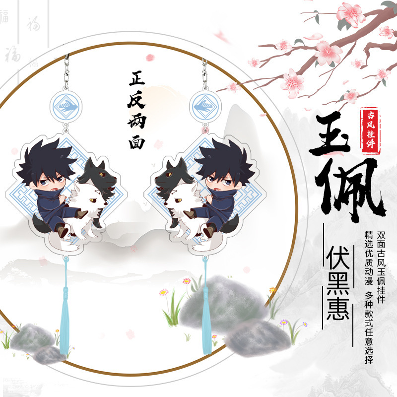 Móc Khóa Bằng Acrylic Hình Nhân Vật Anime Naruto