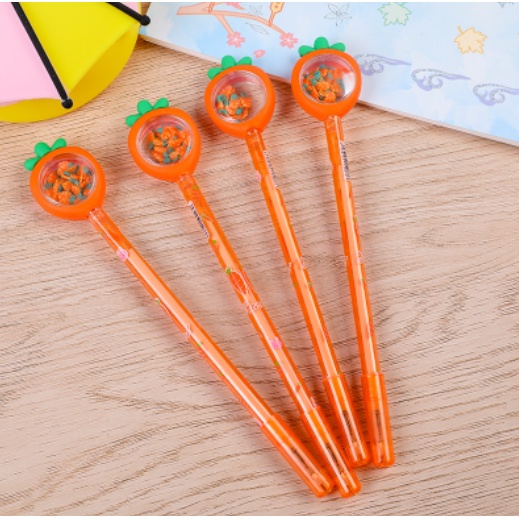 Bút kim tuyến cà rốt BKT45 viết gel