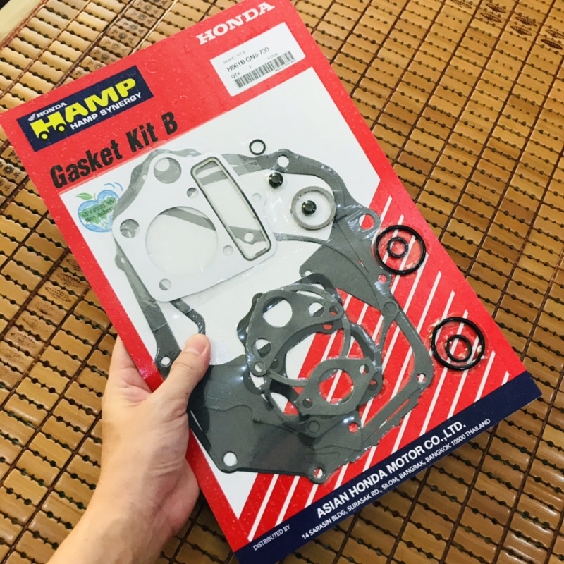 Gioăng đen dream thái full bộ - Honda Thái Lan