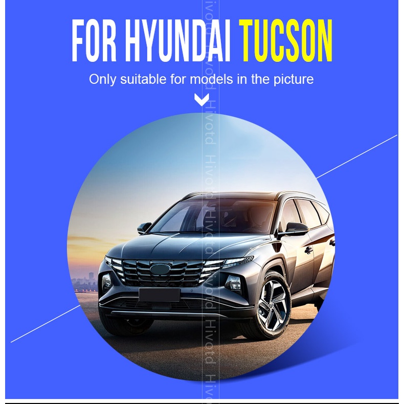 Miếng Dán Bảo Vệ Cản Sau Xe Hơi Bằng Da Cho Hyundai Tucson NX4 2021 2022