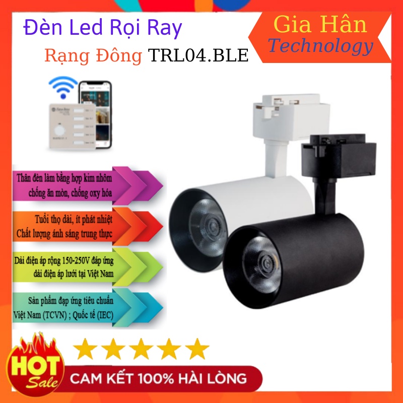 Đèn Led Rạng Đông TRL04 BLE 25W 20W Đèn Rọi Ray Bluetooth Phù Hợp Các Hệ Điều Hành Smartphone Có Dải Sáng Đẹp