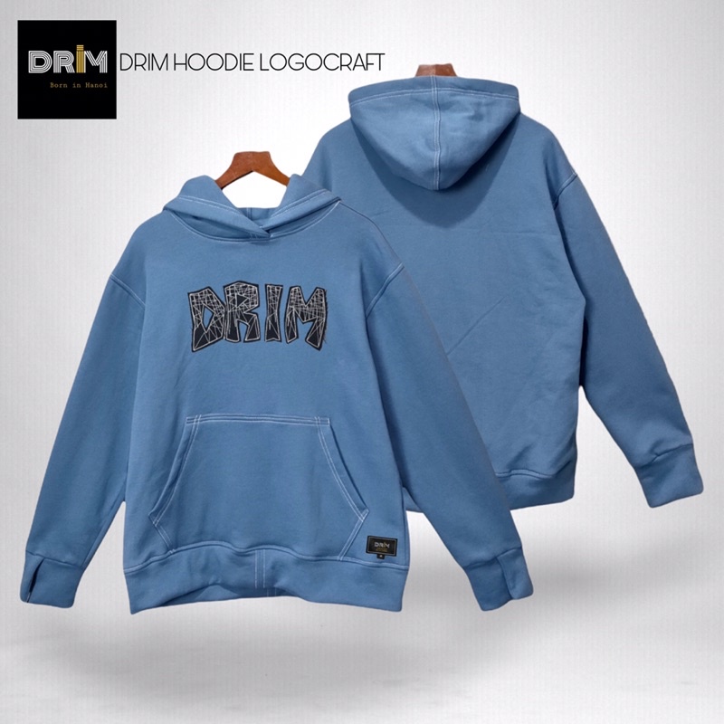 Áo hoodie local brand chính hãng unisex form rộng Drim Hoodie logocraft | BigBuy360 - bigbuy360.vn