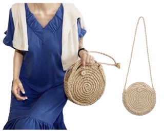 Túi cói ( giỏ cói đi biển) 109k
