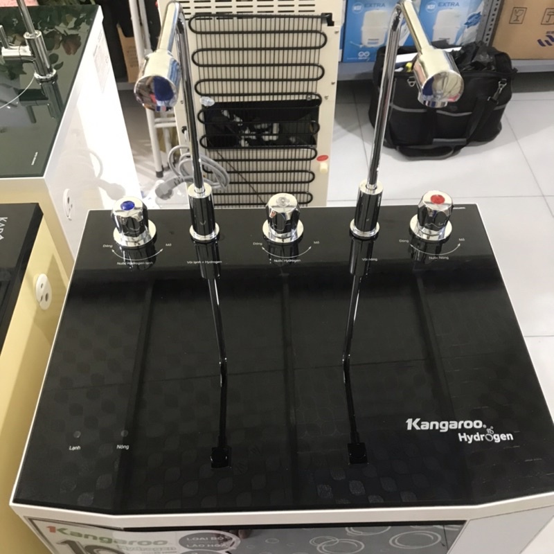 Máy Lọc Nước RO Kangaroo KG100hk VTU Hydrogen 10 Cấp Lọc 3 Chế Độ Nóng Nguội Lạnh , có giá sỉ