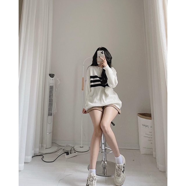 Áo len kẻ ngang siêu xinh by Samhyewear | BigBuy360 - bigbuy360.vn