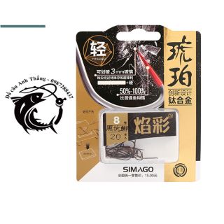 Lưỡi câu đơn Simago titan không ngạnh