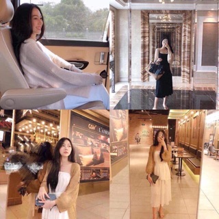 Áo cadigan len mỏng hot hit