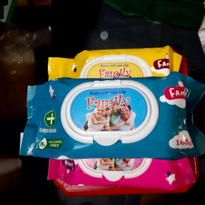 Khăn ướt không mùi cao cấp FAMILY