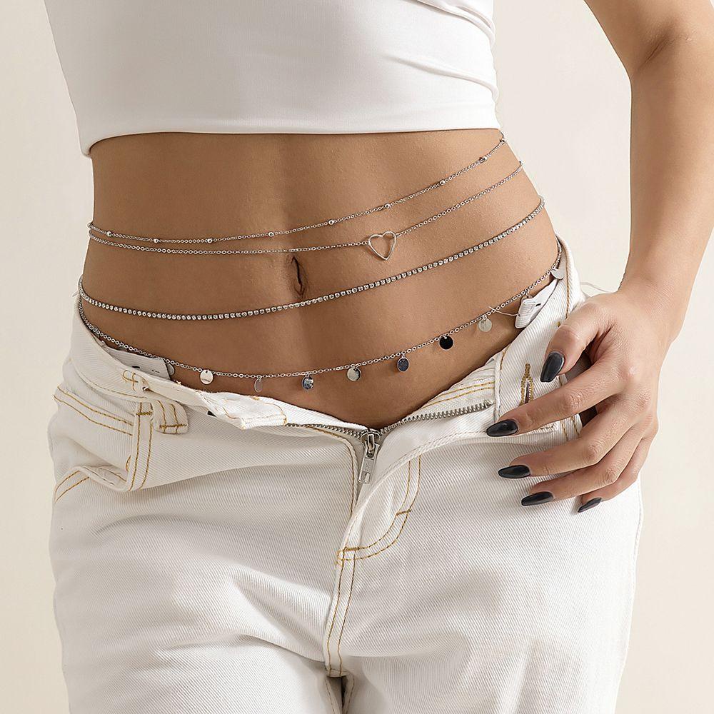 HARRIETT Dây Xích Đeo Thắt Lưng Có Thể Điều Chỉnh Độc Đáo