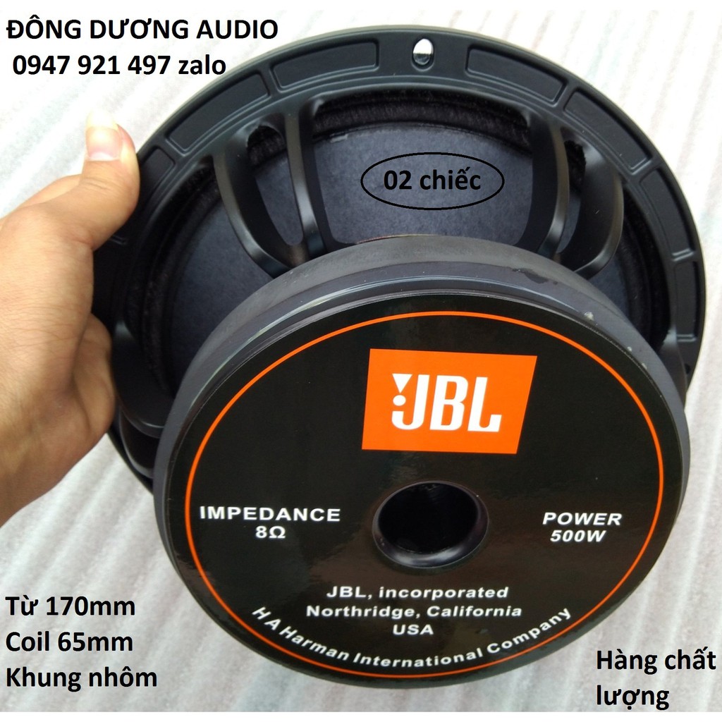 CỦ LOA KARAOKE 25 JB L CHINA TỪ 170 - 2 CHIẾC - LOA BASS 25