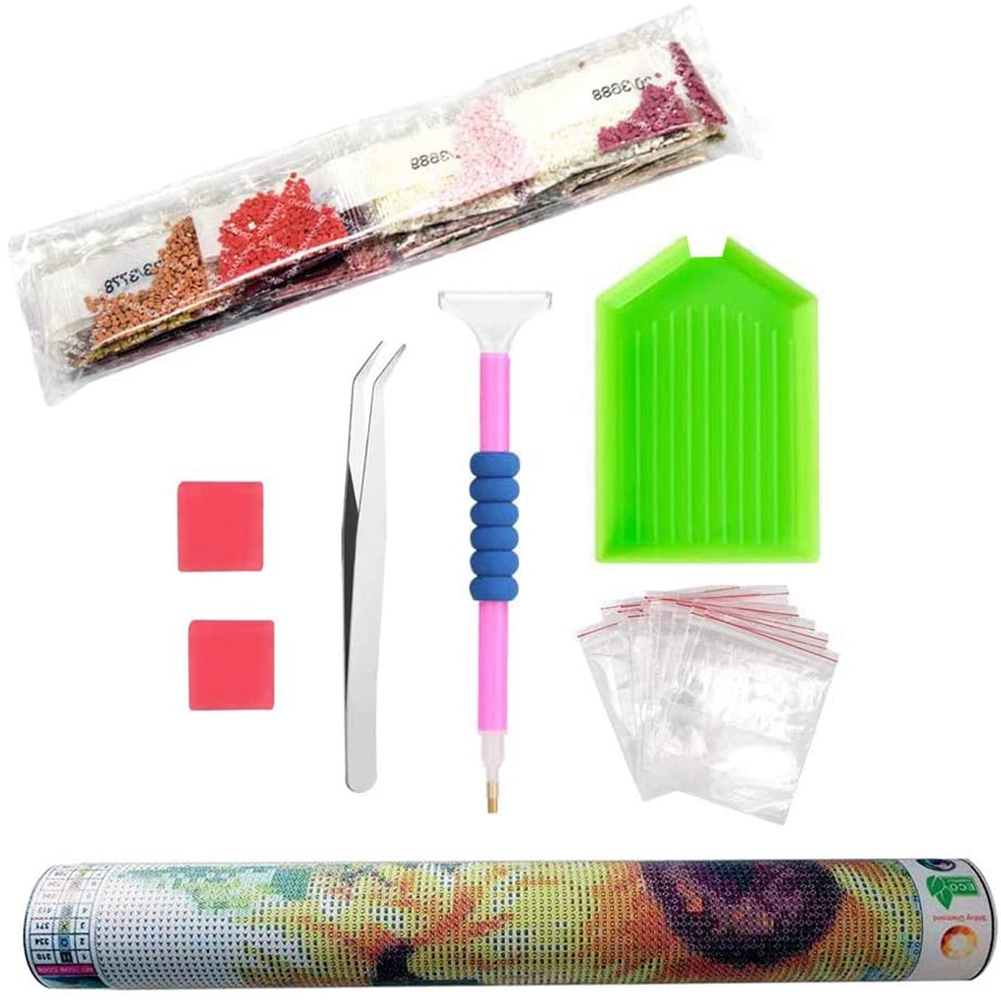 Bộ tranh đính đá 5D tự làm hình phong cảnh trang trí nhà cửa