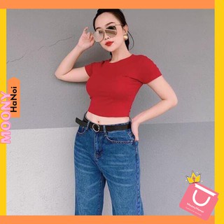 Áo Croptop Nữ Áo Croptop Trơn Chất Siêu Đẹp