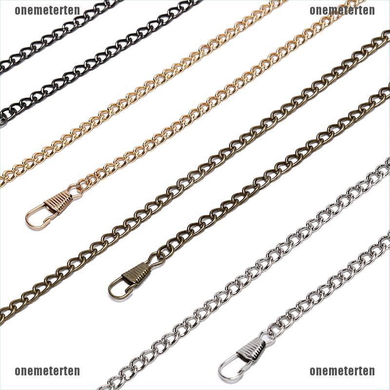 Dây Xích Thay Thế Bằng Kim Loại Dài 120cm Cho Túi Đeo Chéo DIY