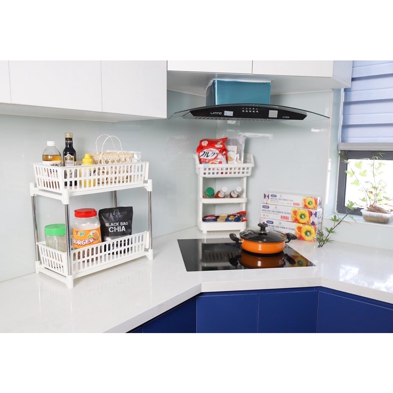 Kệ nhà bếp -Nachi INOCHI PLUS Thông Minh Dùng Đựng Gia Vị Nhà Bếp Giá Để Đồ Nhà Tắm Chắc Chắn Tiện lợi | BigBuy360 - bigbuy360.vn