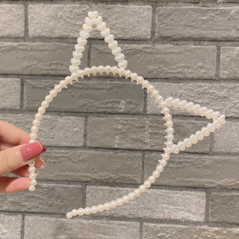 Cài tóc đính ngọc trai nhân tạo dễ thương dành cho nữ